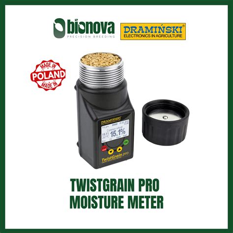 draminski grain moisture meter price|Draminski Twist Grain & Coffee PRO Moisture Meter.